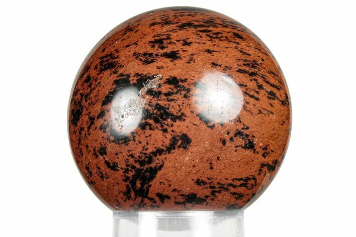 Polished Mahogany Obsidian Sphere - Mexico #360034